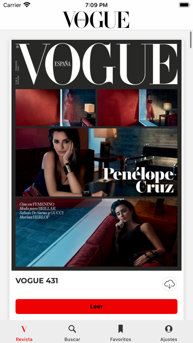 Revista Vogue España screenshot 4
