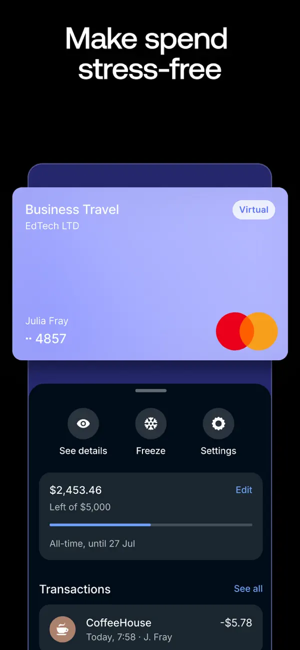 Revolut Business screenshot 1