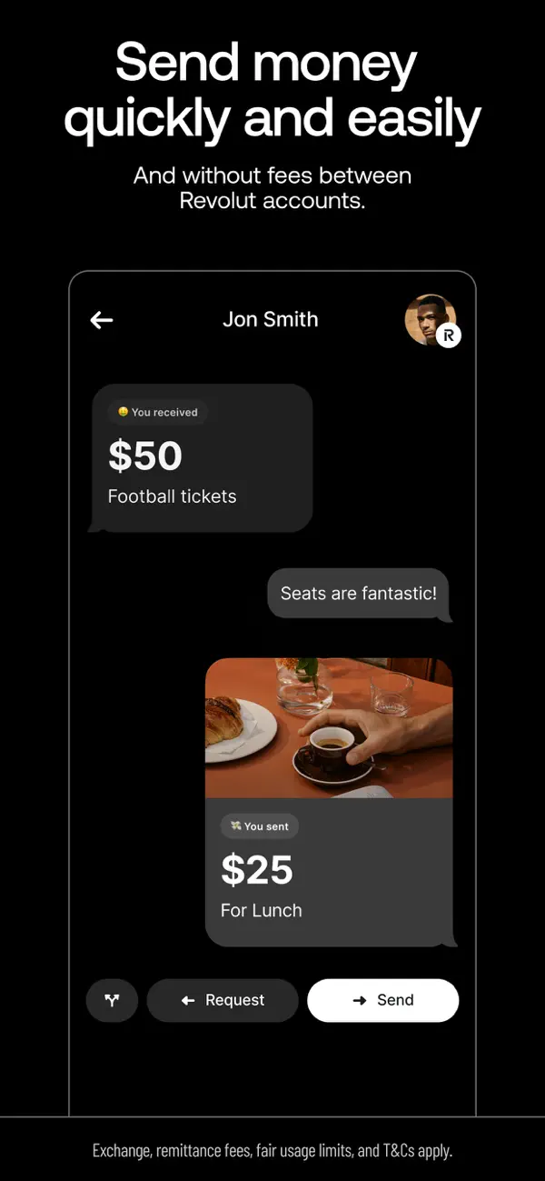 Revolut: Send, spend and save screenshot 4