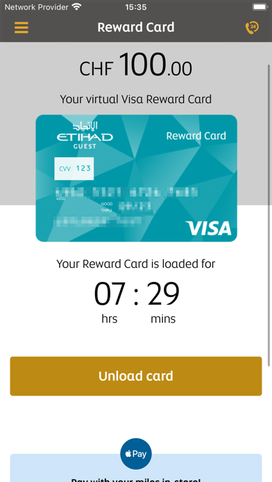 Reward Card screenshot 1