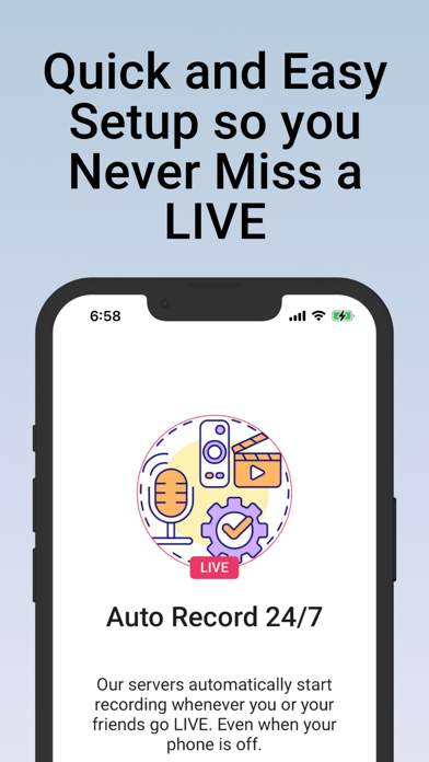 Rewatch LIVE: Save Live Stream screenshot 1