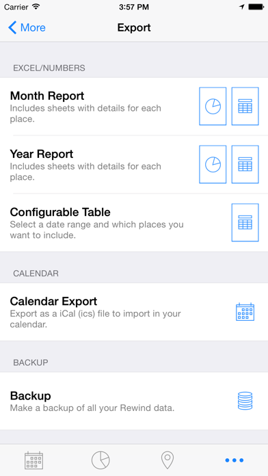 Rewind - Timetracking screenshot 1