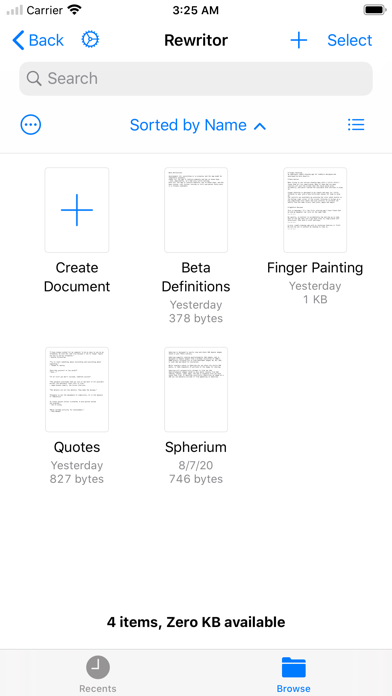 Rewritor screenshot 1