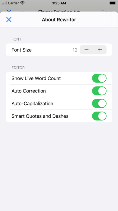 Rewritor screenshot 2