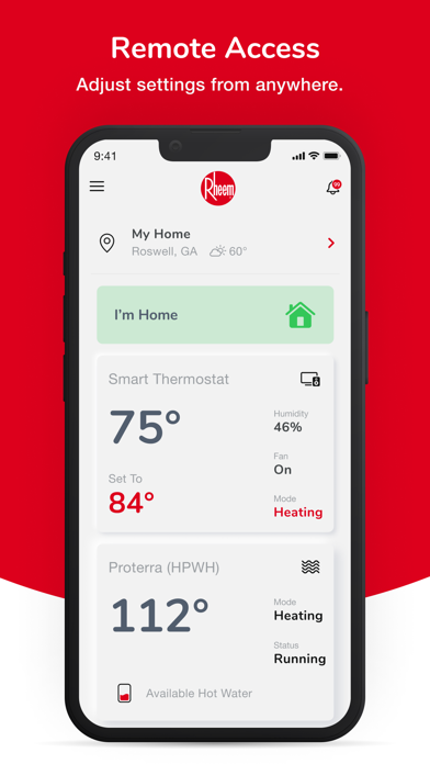 Rheem EcoNet screenshot 8