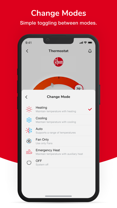 Rheem EcoNet screenshot 6