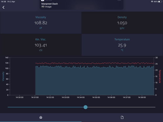 Rheonics SensorView screenshot 7