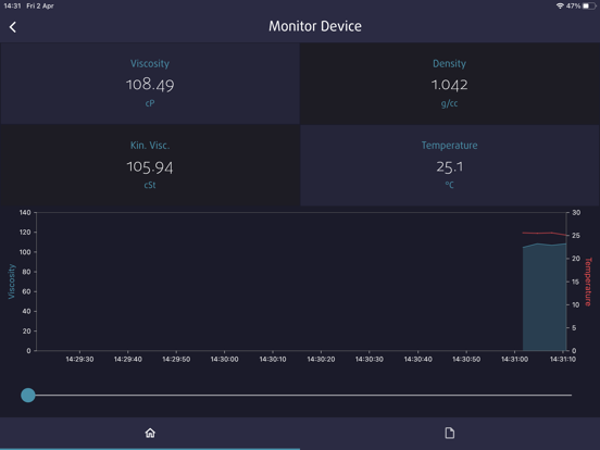 Rheonics SensorView screenshot 8