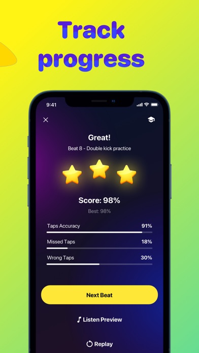 Rhythm: Music Drum Pad Lessons screenshot 1