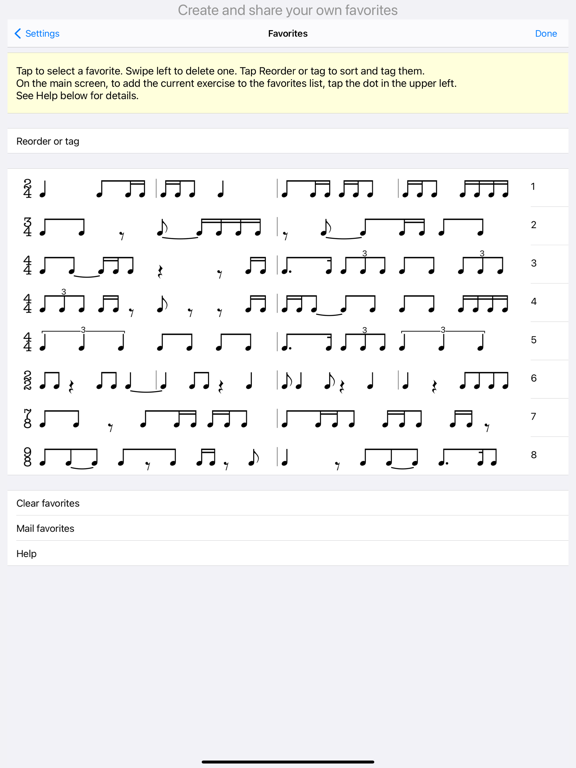 Rhythm Sight Reading Trainer screenshot 3