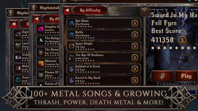 Rhythmetallic: Hero of Guitar screenshot 5