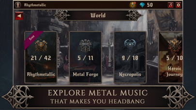 Rhythmetallic: Hero of Guitar screenshot 4