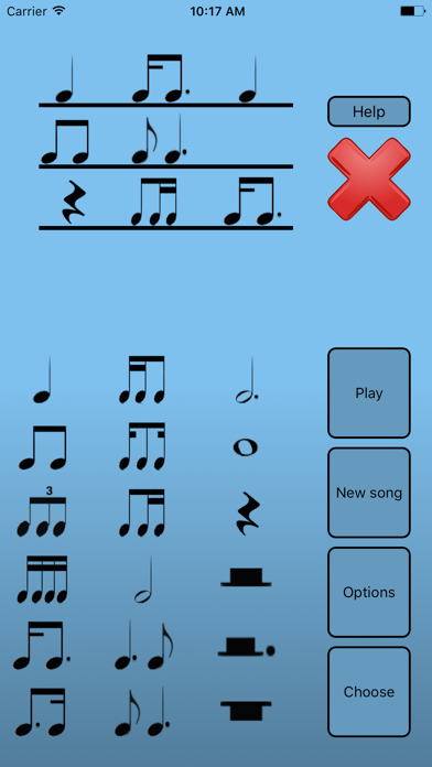 Rhythmic dictation trainer screenshot 3