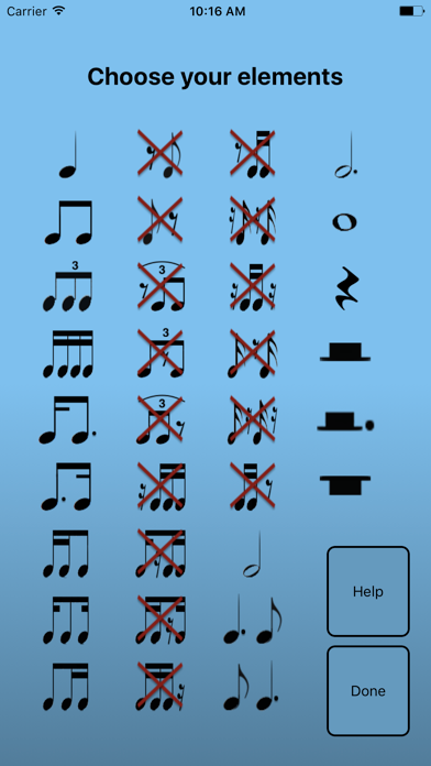 Rhythmic dictation trainer screenshot 5