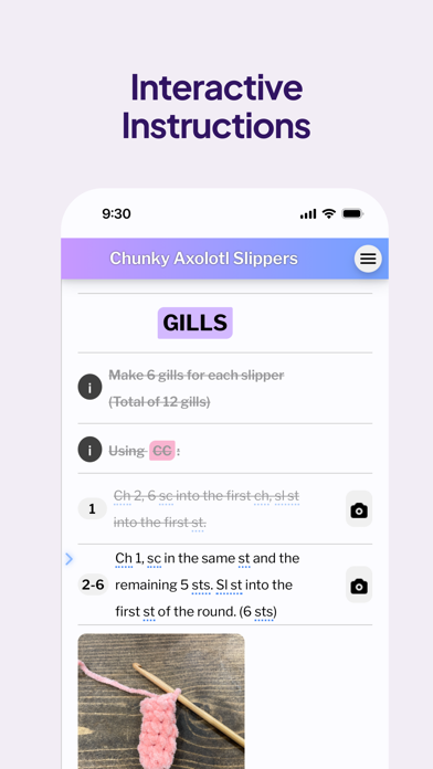 Ribblr - Crochet & Knitting screenshot 4
