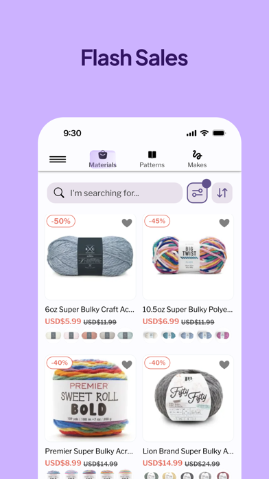 Ribblr - Crochet & Knitting screenshot 1