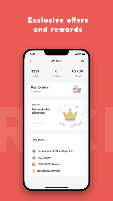 RICE: Asian Food Delivery screenshot 1
