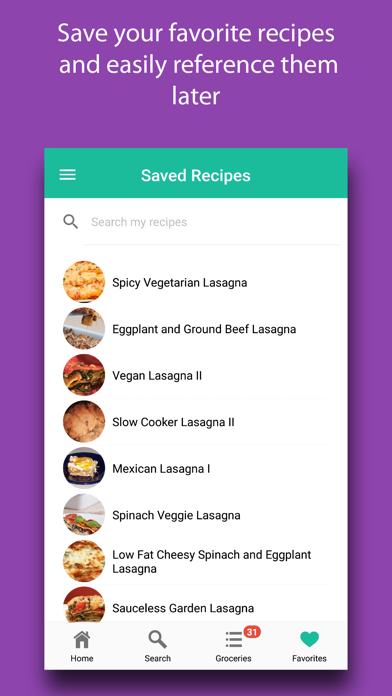 Ricetta: Italian Recipes screenshot 1