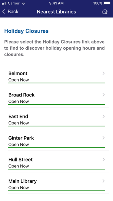 Richmond Public Library App screenshot 2
