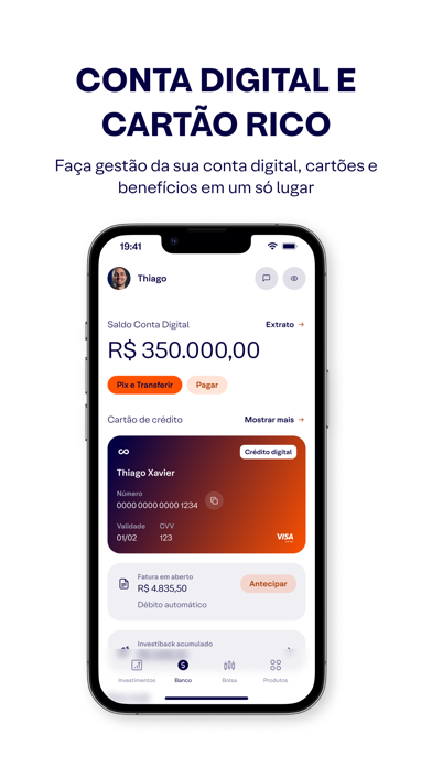 Rico: investir é pra você screenshot 3