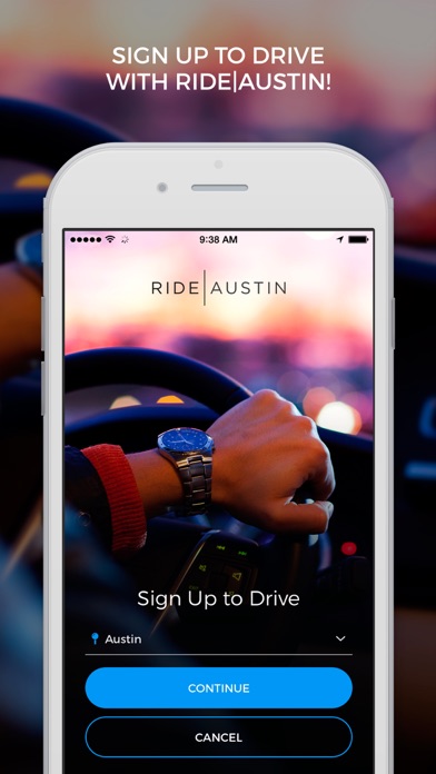 Ride Austin Non-Profit TNC screenshot 1