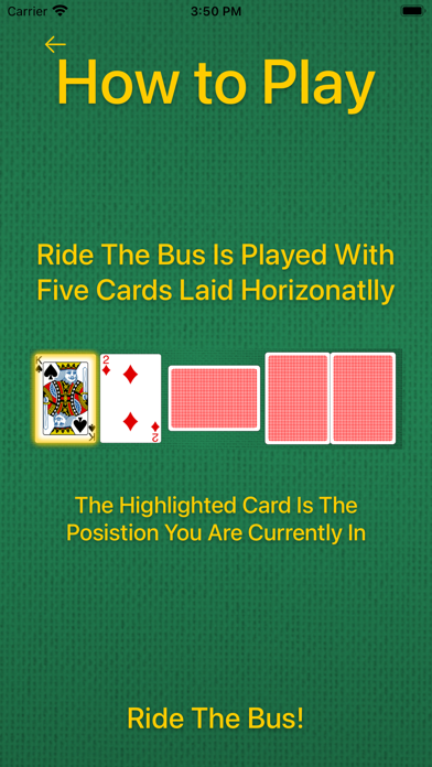 Ride The Bus - Party Game screenshot 3