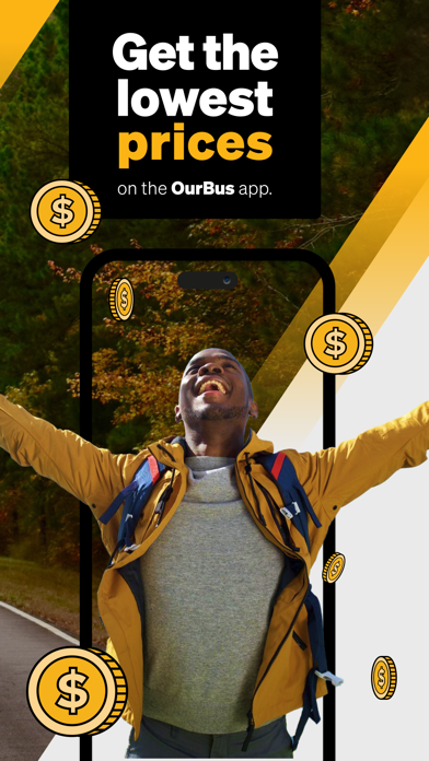Ride with OurBus App screenshot 1