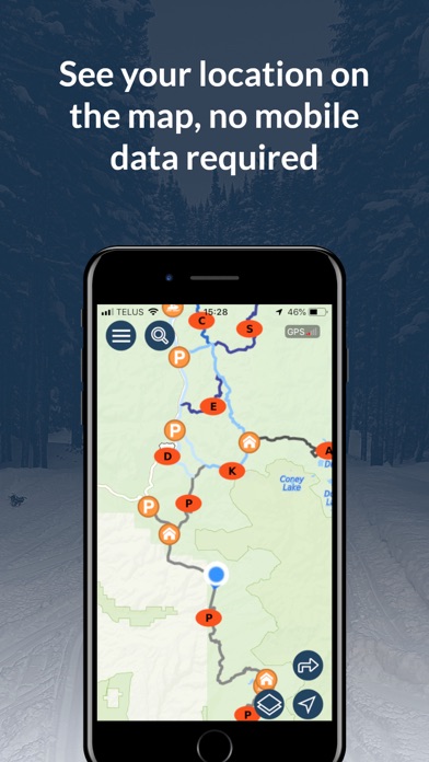 RideOnWYO SnowmobileTrails screenshot 4