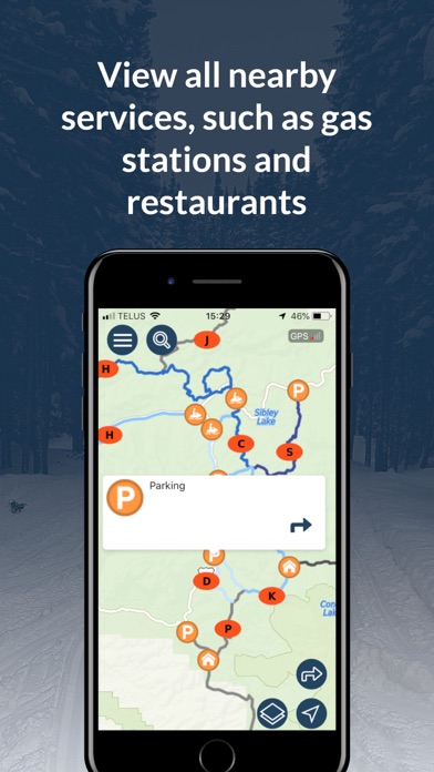 RideOnWYO SnowmobileTrails screenshot 3