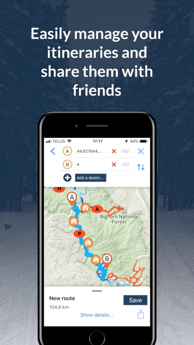 RideOnWYO SnowmobileTrails screenshot 2
