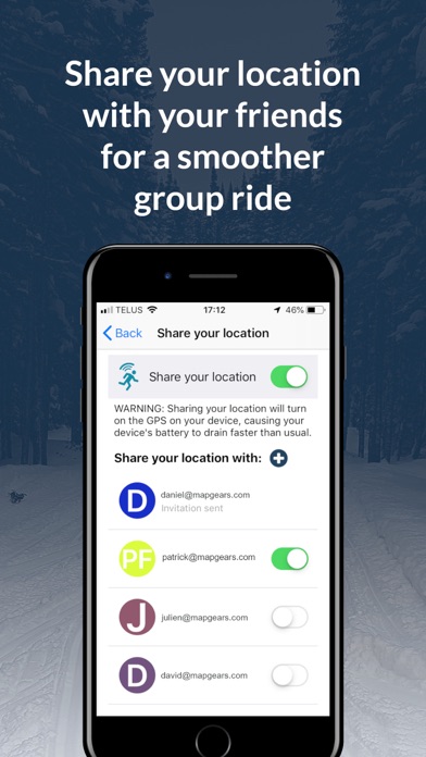 RideOnWYO SnowmobileTrails screenshot 1
