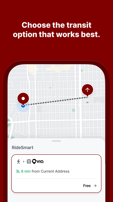 RideSmart by Via screenshot 3