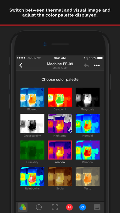 RIDGID Thermal screenshot 2