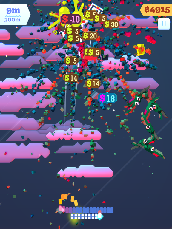 Ridiculous Fishing EX screenshot 2