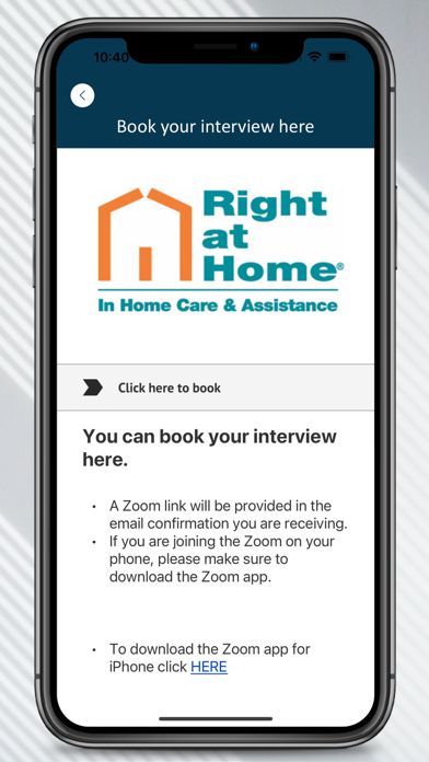 Right at Home Rhome screenshot 4