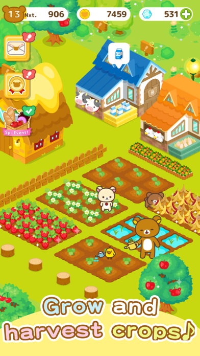 Rilakkuma Farm farming game screenshot 4