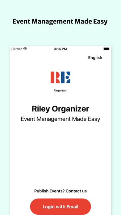 Riley for Event Organizers screenshot 4