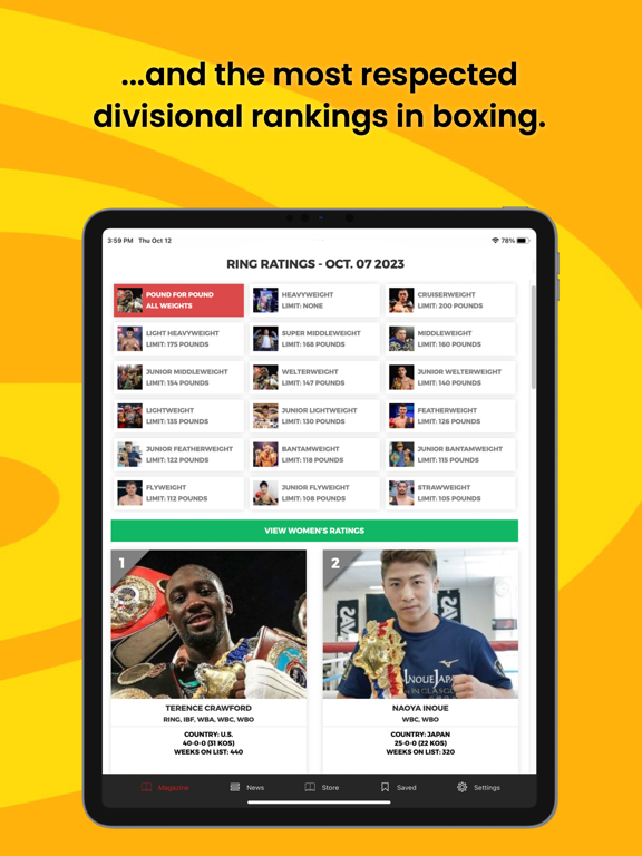 Ring Magazine screenshot 1