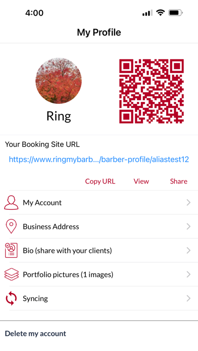 Ring My Barber: Booking App screenshot 5