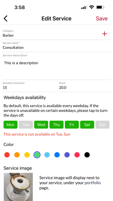 Ring My Barber: Booking App screenshot 3
