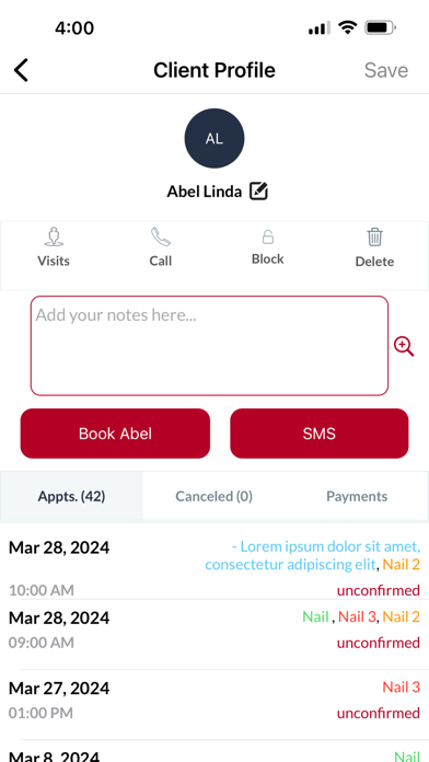 Ring My Barber: Booking App screenshot 4