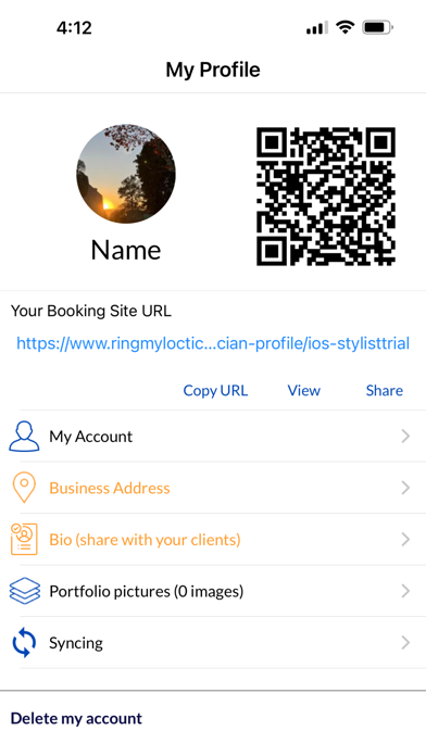 Ring My Loctician: Booking App screenshot 4