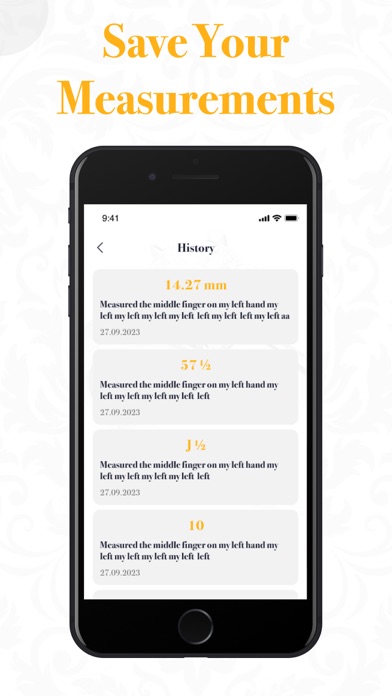 Ring Sizer - Size Measure App screenshot 2