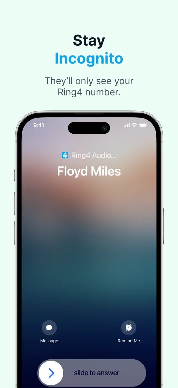 Ring4: Second Phone Number screenshot 1