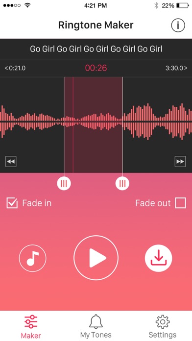 Ringtone Maker – create ringtones with your music screenshot 3
