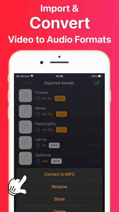 Ringtone Maker & MP3 Converter screenshot 1