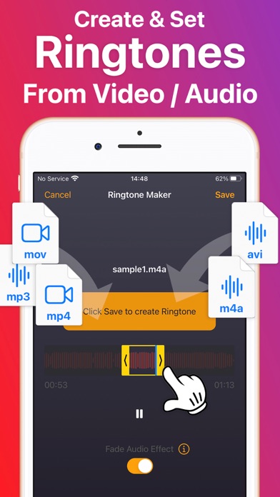 Ringtone Maker & MP3 Converter screenshot 3