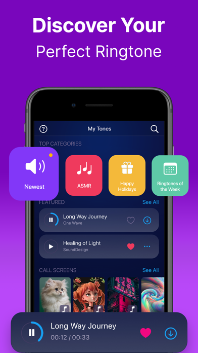 Ringtones for iphone: Ringtune screenshot 5