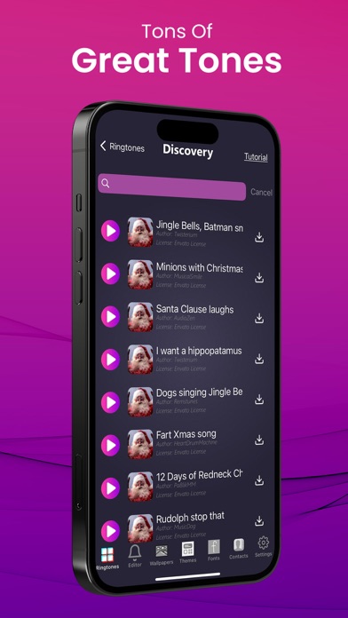 Ringtones: for iPhone screenshot 1