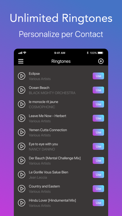 Ringtones Maker for iPhone ‣ screenshot 3